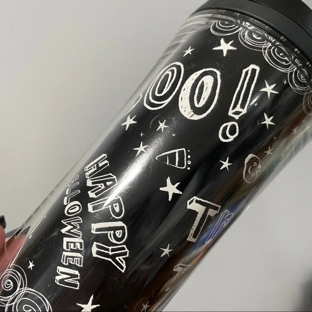 2007 Starbucks Glow In The Dark Halloween Tumbler